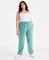Style & Co Plus Size Knit Pull-on Pants, Exclusively At Macy's
