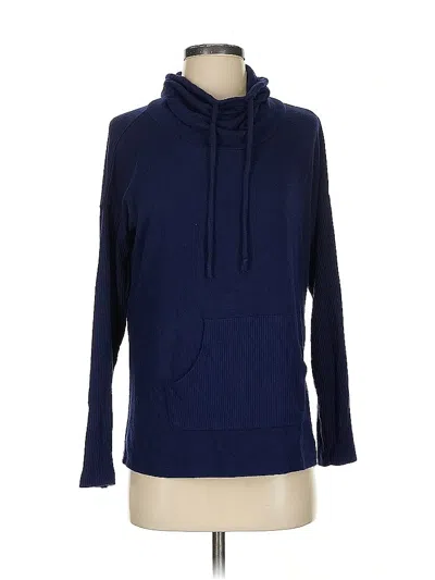 Pre-owned Style & Co Pullover Hoodie In Blue