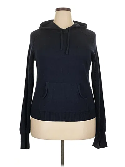 Pre-owned Style & Co Pullover Hoodie In Blue