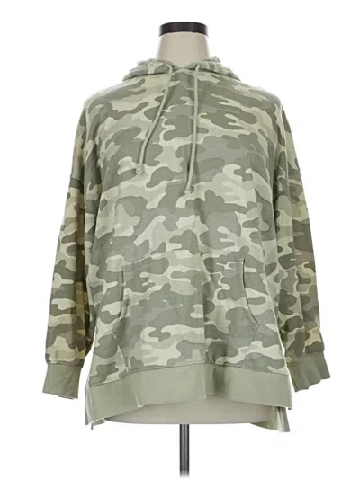 Pre-owned Style & Co Pullover Hoodie In Green
