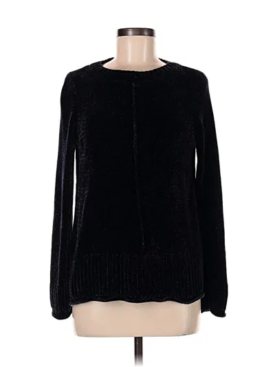 Pre-owned Style & Co Pullover Sweater In Black