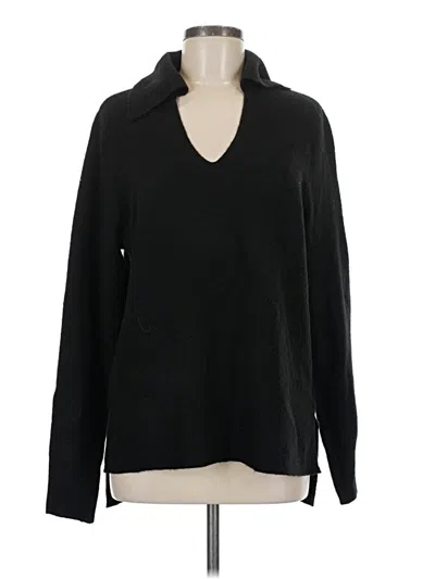 Pre-owned Style & Co Pullover Sweater In Black