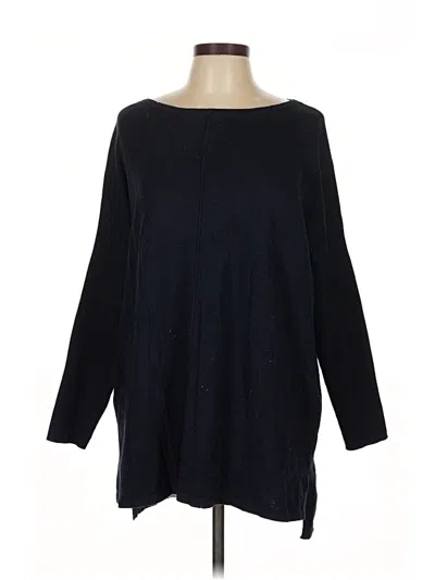 Pre-owned Style & Co Pullover Sweater In Black