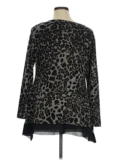 Pre-owned Style & Co Pullover Sweater In Black