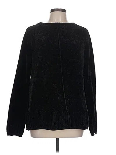 Pre-owned Style & Co Pullover Sweater In Black