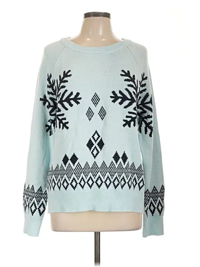 Pre-owned Style & Co Pullover Sweater In Blue