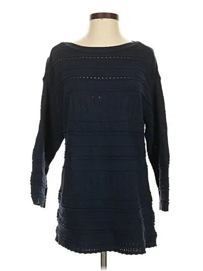 Pre-owned Style & Co Pullover Sweater In Blue