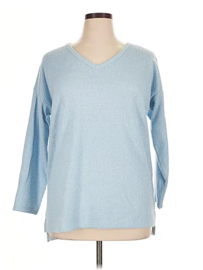 Pre-owned Style & Co Pullover Sweater In Blue