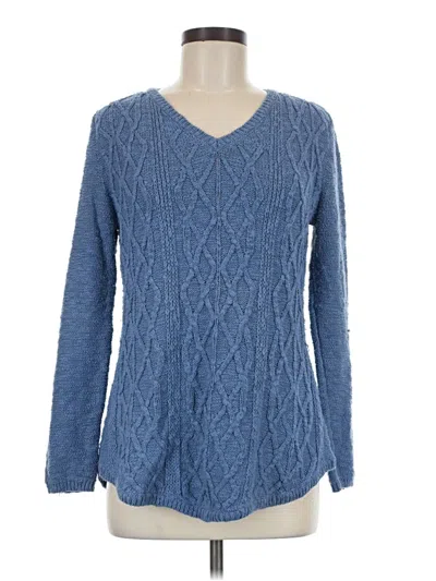 Pre-owned Style & Co Pullover Sweater In Blue