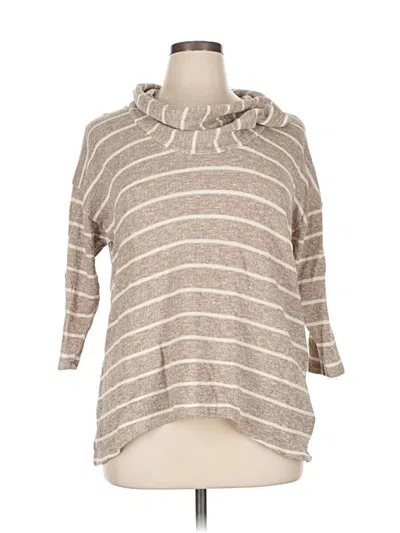 Pre-owned Style & Co Pullover Sweater In Brown