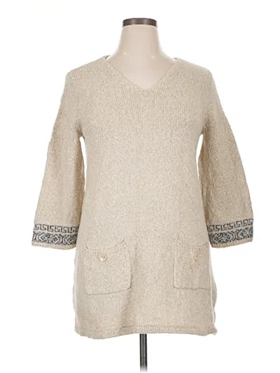 Pre-owned Style & Co Pullover Sweater In Brown