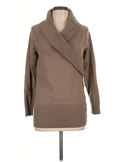 Pre-owned Style & Co Pullover Sweater In Brown