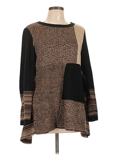 Pre-owned Style & Co Pullover Sweater In Brown