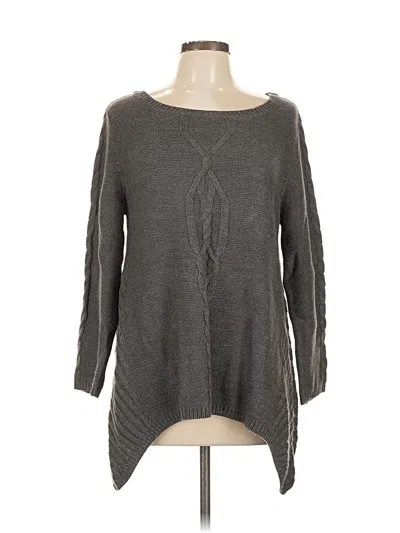 Pre-owned Style & Co Pullover Sweater In Gray