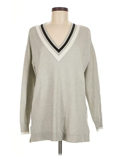 Pre-owned Style & Co Pullover Sweater In Gray