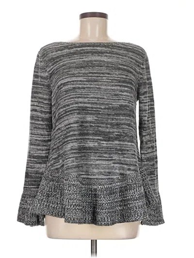Pre-owned Style & Co Pullover Sweater In Gray