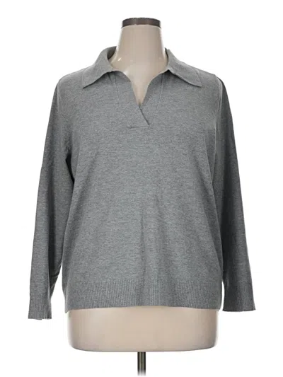 Pre-owned Style & Co Pullover Sweater In Gray