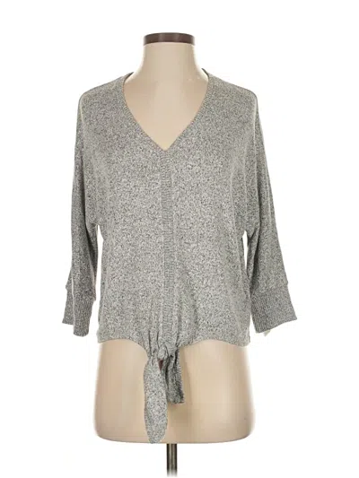 Pre-owned Style & Co Pullover Sweater In Gray