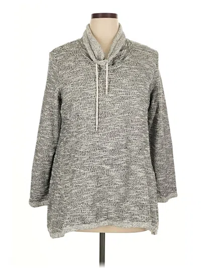 Pre-owned Style & Co Pullover Sweater In Gray