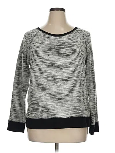 Pre-owned Style & Co Pullover Sweater In Gray