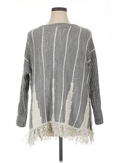 Pre-owned Style & Co Pullover Sweater In Gray