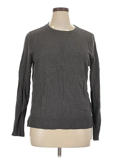 Pre-owned Style & Co Pullover Sweater In Gray