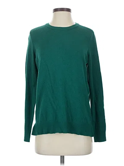 Pre-owned Style & Co Pullover Sweater In Green