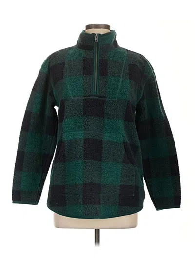 Pre-owned Style & Co Pullover Sweater In Green