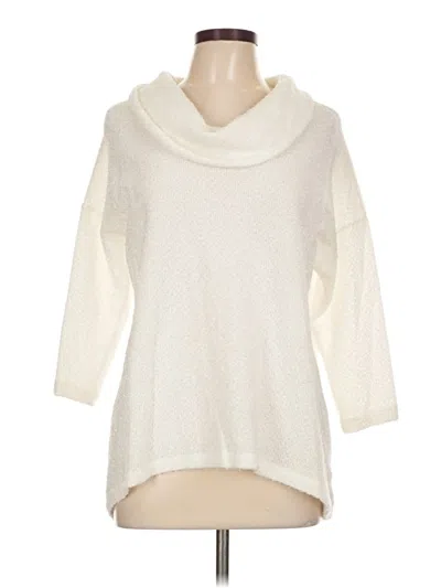 Pre-owned Style & Co Pullover Sweater In Ivory