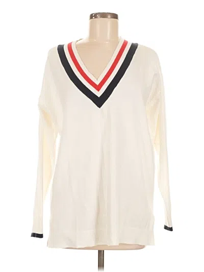 Pre-owned Style & Co Pullover Sweater In Ivory