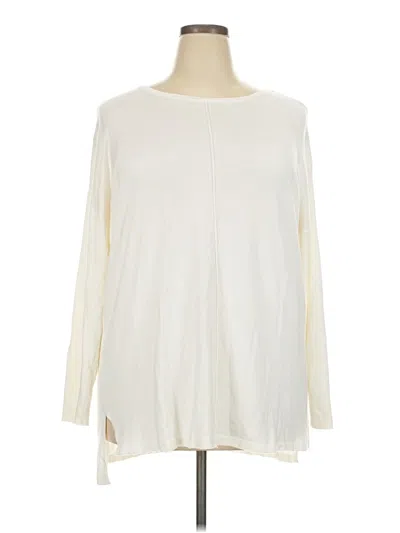 Pre-owned Style & Co Pullover Sweater In Ivory