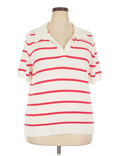 Pre-owned Style & Co Pullover Sweater In Ivory