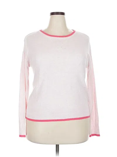 Pre-owned Style & Co Pullover Sweater In Pink