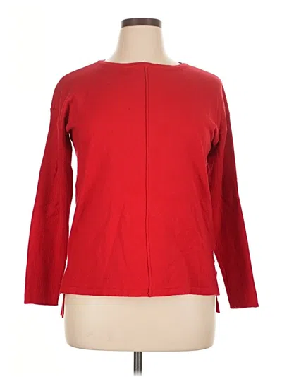 Pre-owned Style & Co Pullover Sweater In Red