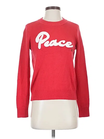 Pre-owned Style & Co Pullover Sweater In Red