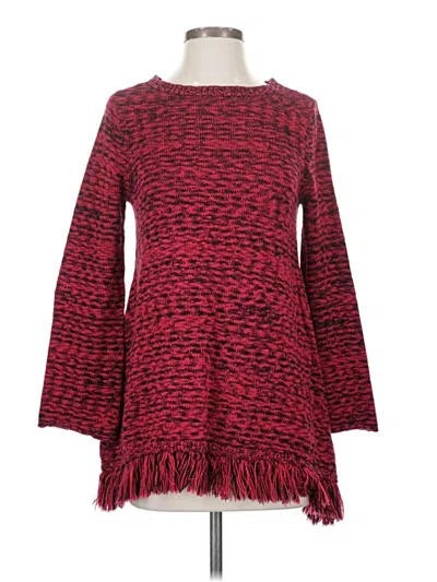 Pre-owned Style & Co Pullover Sweater In Red