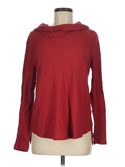 Pre-owned Style & Co Pullover Sweater In Red