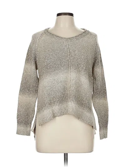 Pre-owned Style & Co Pullover Sweater In Silver