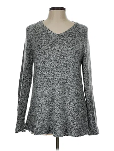 Pre-owned Style & Co Pullover Sweater In Silver