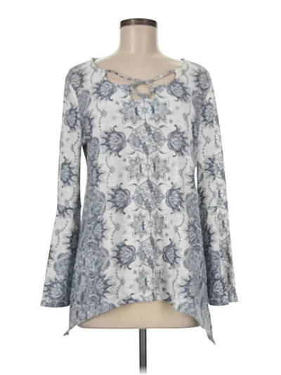 Pre-owned Style & Co Pullover Sweater In Silver