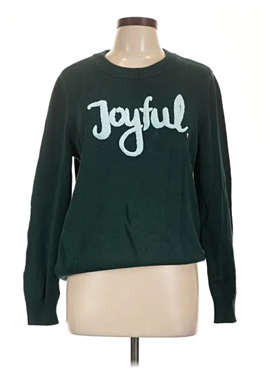 Pre-owned Style & Co Pullover Sweater In Teal