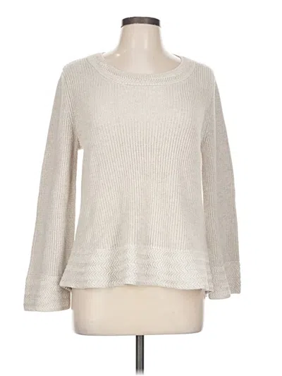 Pre-owned Style & Co Pullover Sweater In White