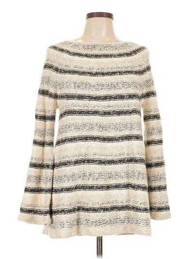 Pre-owned Style & Co Pullover Sweater In White