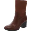 Style & Co Queenyy Womens Zipper Faux Leather Mid-calf Boots In Multi