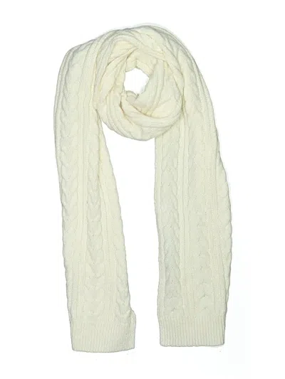 Pre-owned Style & Co Scarf In Ivory