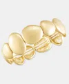 Style & Co Sculptural Beaded Stretch Bracelet, Macy's Exclusive In Gold