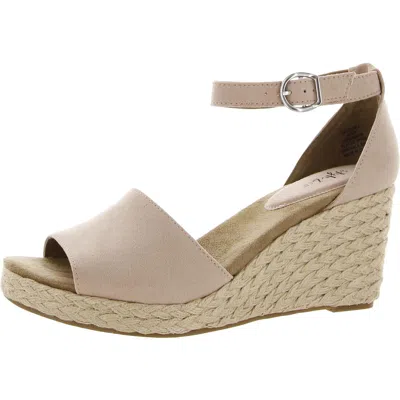 Style & Co Seleene Womens Wedge Sandals In Multi