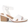 Style & Co Shelbyy Womens Ankle Strap Dressy Block Heel In Multi