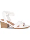 STYLE & CO SHELBYY WOMENS ANKLE STRAP DRESSY BLOCK HEEL