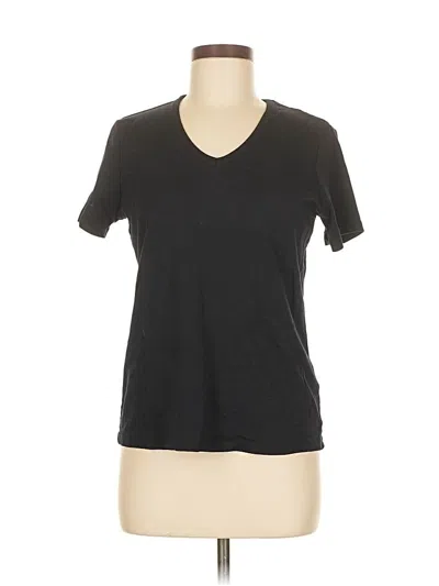 Pre-owned Style & Co Short Sleeve T-shirt In Black